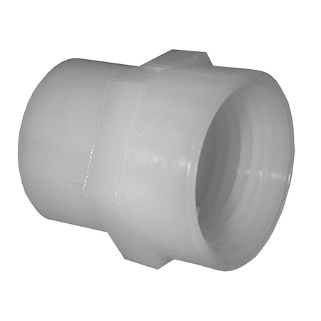 Jones Stephens 3/4in. FHT x 1/2in. FPT Nylon Garden Hose Adapter N07001
